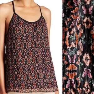 Rebecca Minkoff Silk Butterfly Print Tank Top Small S
